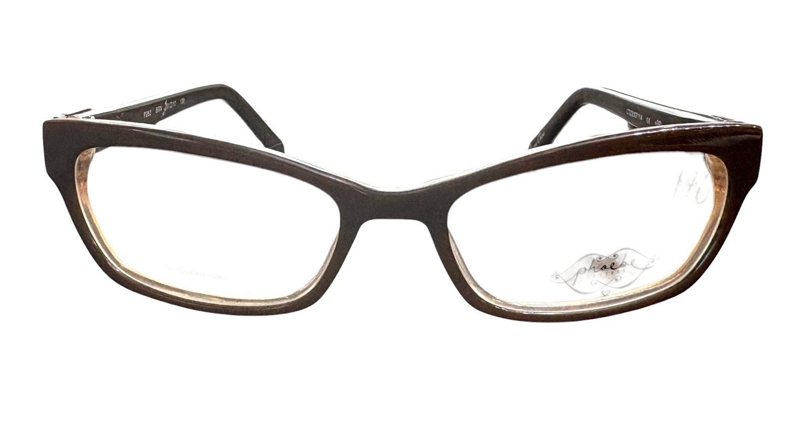 Pheobe Couture Lt23007114 Brown Authentic Eyeglasses Frames 51-17-130